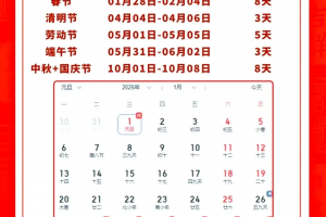 今年五一放假几天从几号到几号.今年五一放假哪天开始