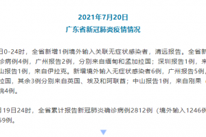 深圳新增4例无症状感染者〃深圳新增1例无症状行动轨迹
