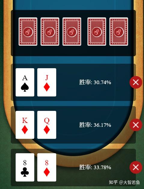 实测分享“德州胜率表	”的确有挂-第1张图片