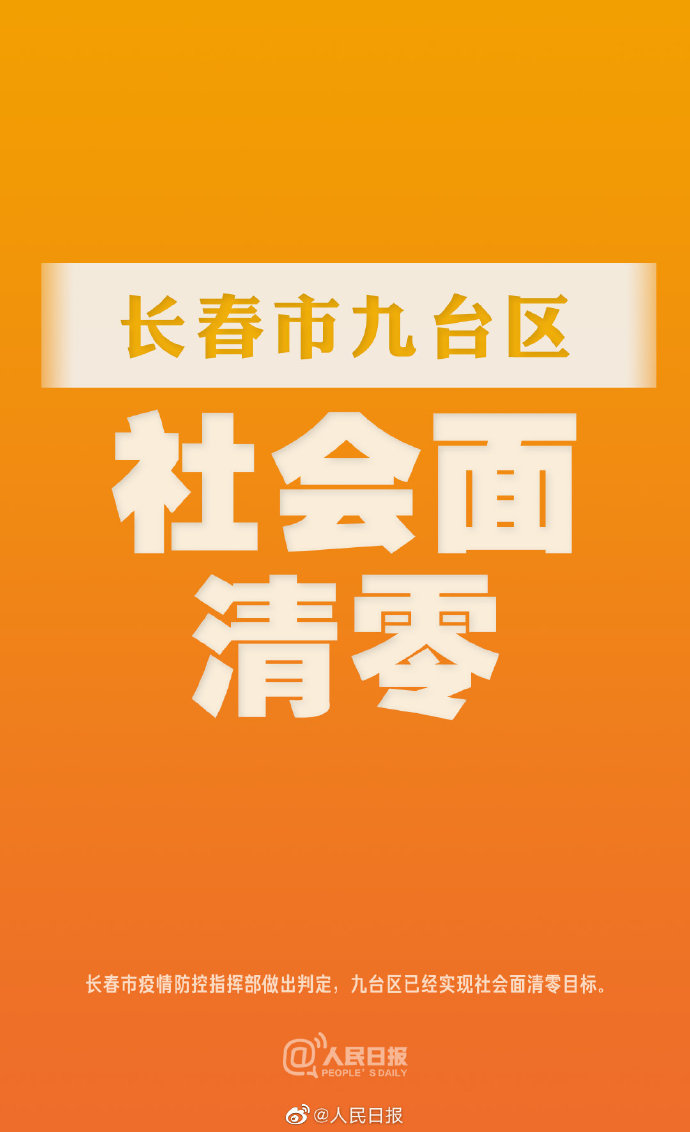 【吉林市实现社会面清零目标/吉林清零几天了】-第1张图片
